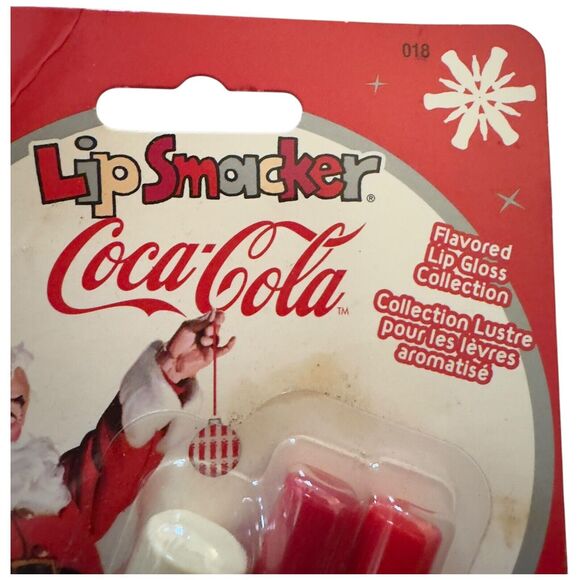 Vintage Bonnie Bell Lip Smackers Vanilla Coca Cola Christmas Set 2009 New - Picture 4 of 16